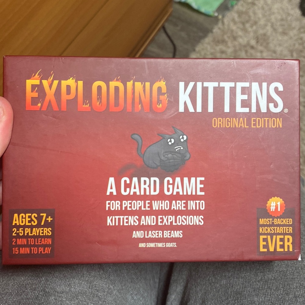 Exploding Kittens Card Game